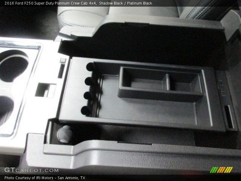 Shadow Black / Platinum Black 2016 Ford F250 Super Duty Platinum Crew Cab 4x4