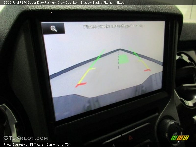 Shadow Black / Platinum Black 2016 Ford F250 Super Duty Platinum Crew Cab 4x4