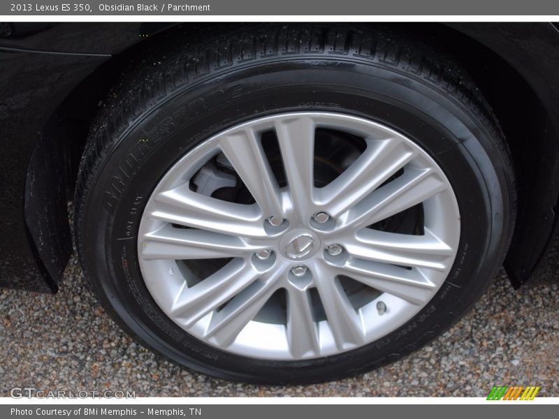 Obsidian Black / Parchment 2013 Lexus ES 350