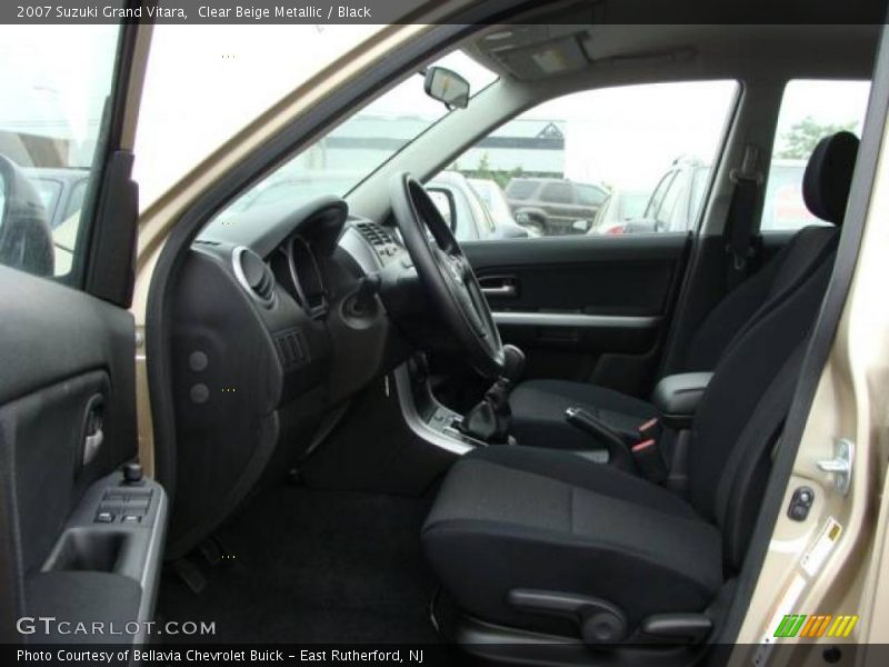 Clear Beige Metallic / Black 2007 Suzuki Grand Vitara