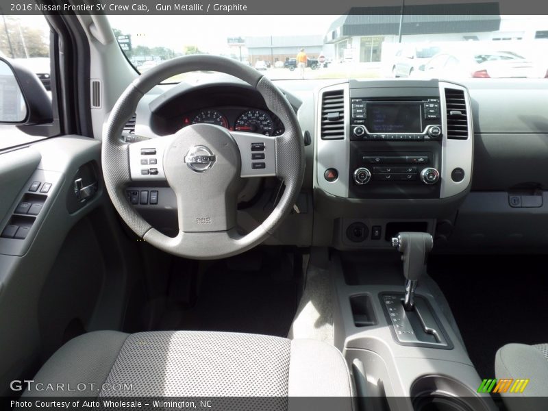 Gun Metallic / Graphite 2016 Nissan Frontier SV Crew Cab