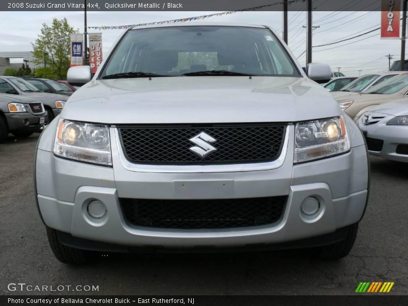 Quicksilver Metallic / Black 2008 Suzuki Grand Vitara 4x4