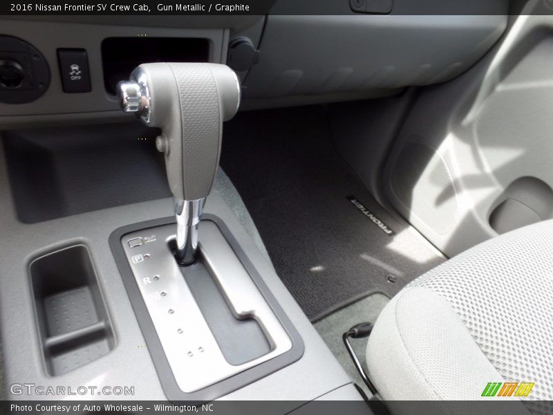 2016 Frontier SV Crew Cab 5 Speed Automatic Shifter