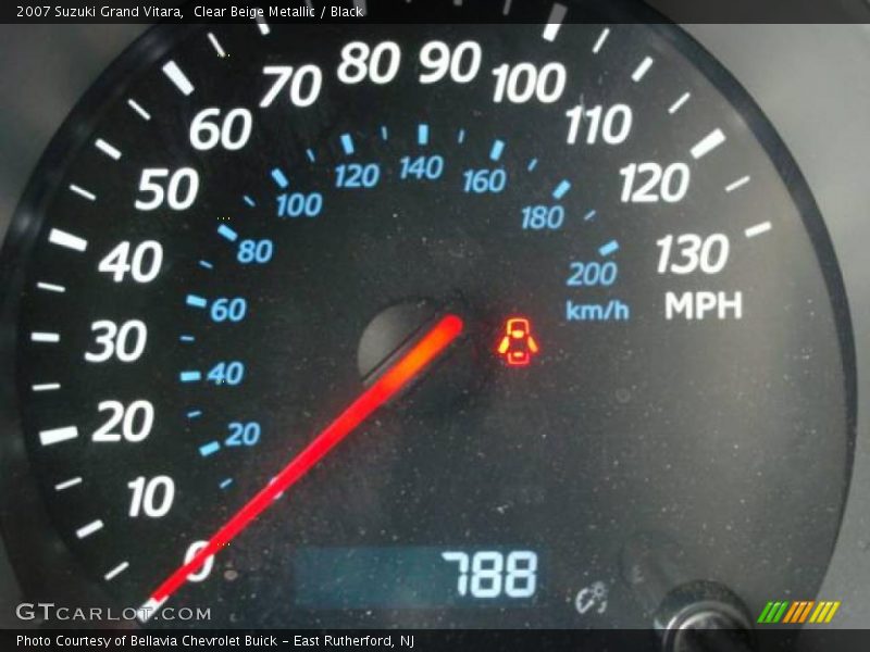 Clear Beige Metallic / Black 2007 Suzuki Grand Vitara