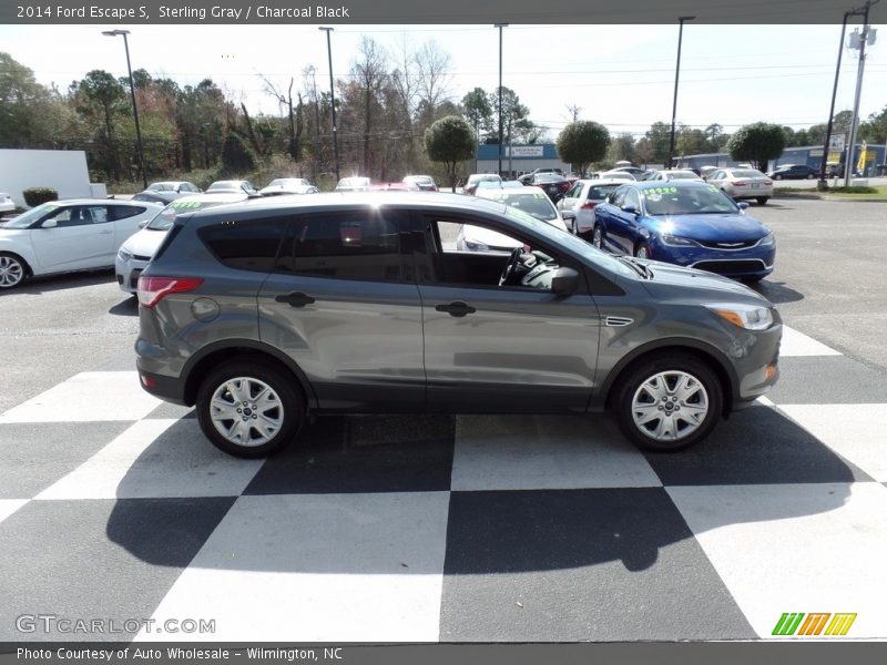 Sterling Gray / Charcoal Black 2014 Ford Escape S