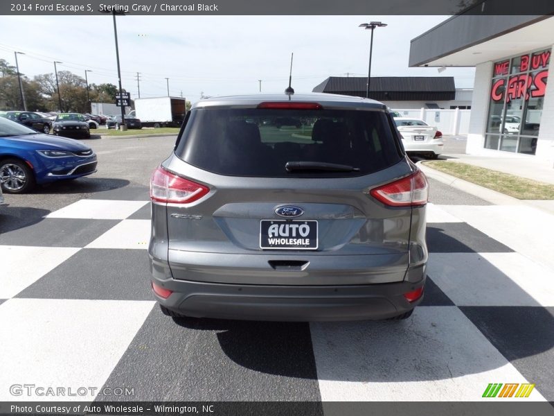 Sterling Gray / Charcoal Black 2014 Ford Escape S