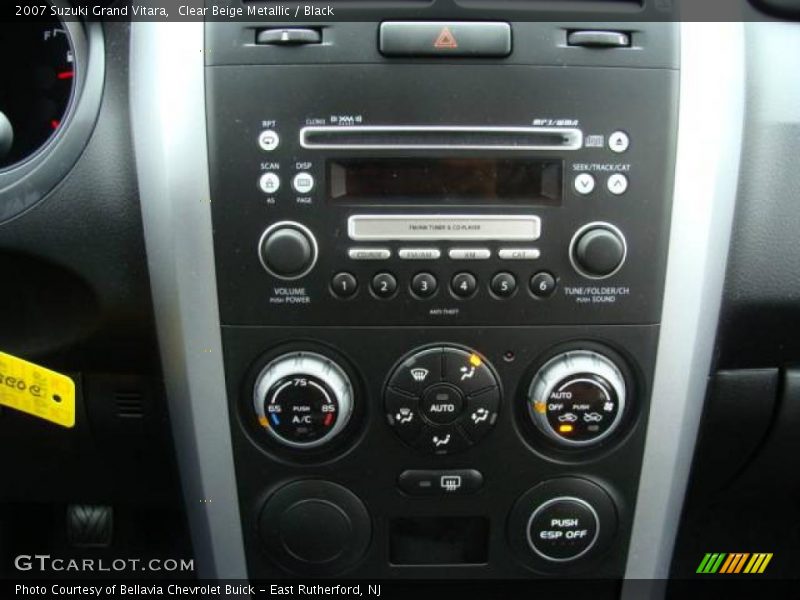 Clear Beige Metallic / Black 2007 Suzuki Grand Vitara
