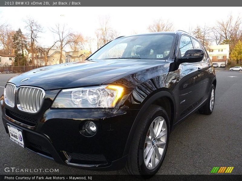 Jet Black / Black 2013 BMW X3 xDrive 28i