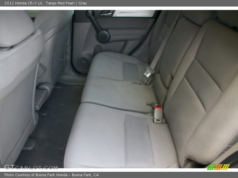 Tango Red Pearl / Gray 2011 Honda CR-V LX