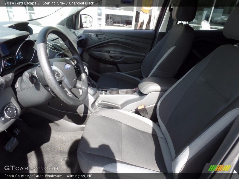 Sterling Gray / Charcoal Black 2014 Ford Escape S