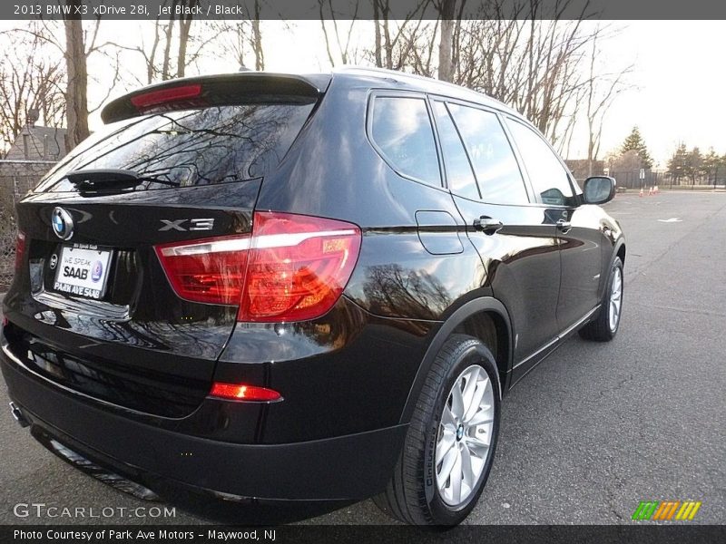 Jet Black / Black 2013 BMW X3 xDrive 28i