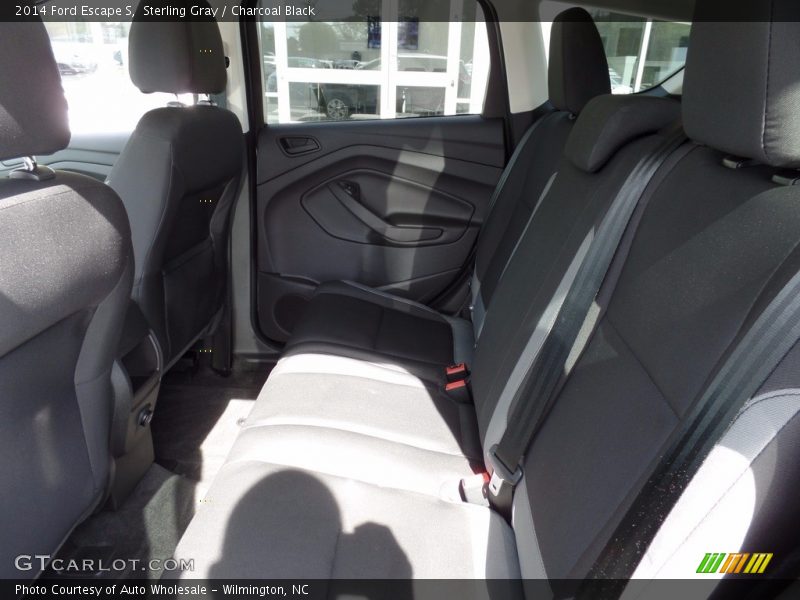Sterling Gray / Charcoal Black 2014 Ford Escape S
