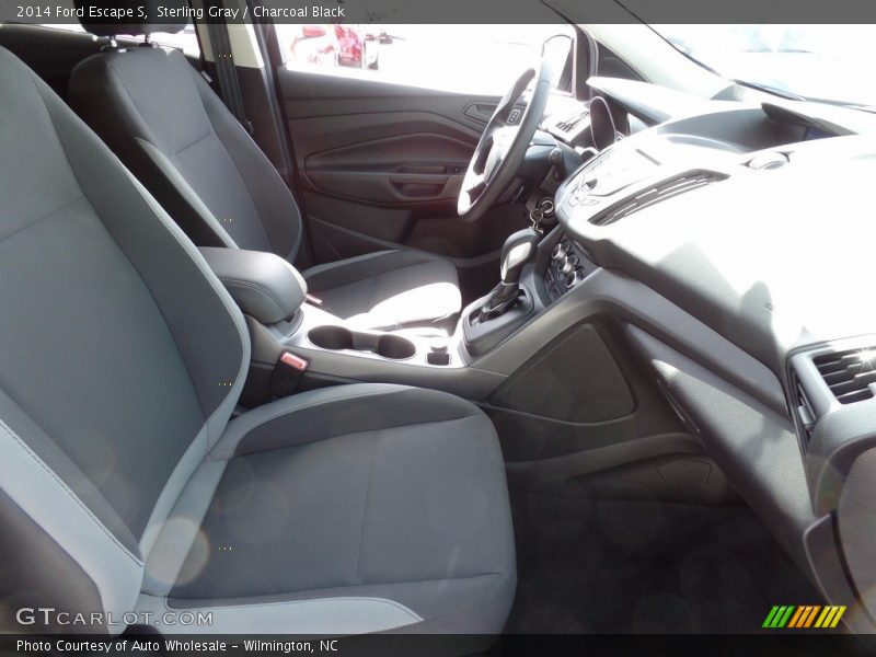 Sterling Gray / Charcoal Black 2014 Ford Escape S