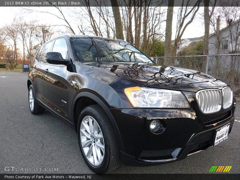 Jet Black / Black 2013 BMW X3 xDrive 28i