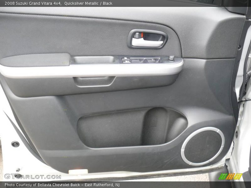 Quicksilver Metallic / Black 2008 Suzuki Grand Vitara 4x4