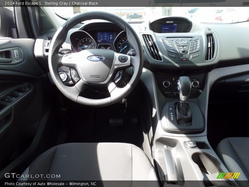 Sterling Gray / Charcoal Black 2014 Ford Escape S