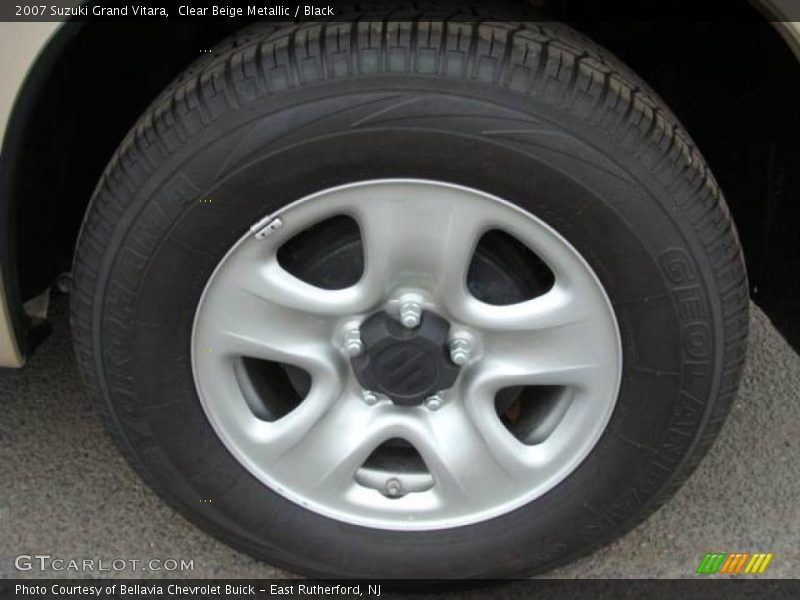 Clear Beige Metallic / Black 2007 Suzuki Grand Vitara