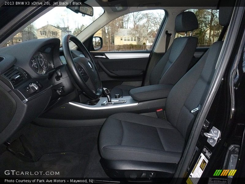 Jet Black / Black 2013 BMW X3 xDrive 28i