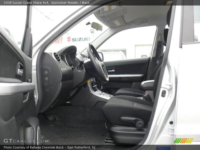 Quicksilver Metallic / Black 2008 Suzuki Grand Vitara 4x4