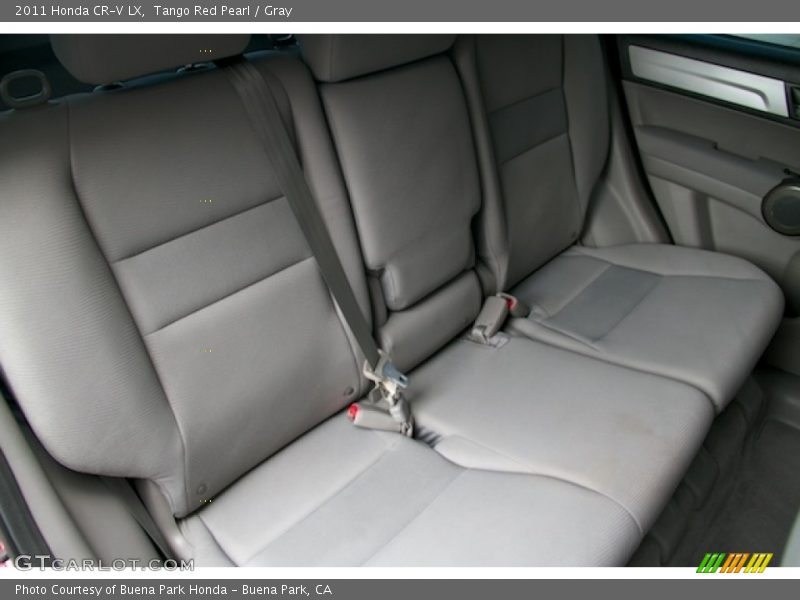 Tango Red Pearl / Gray 2011 Honda CR-V LX