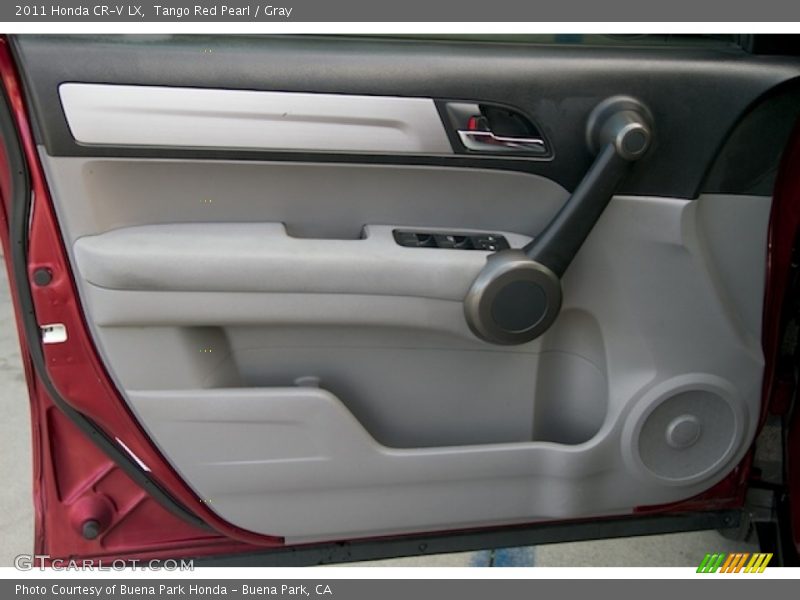 Tango Red Pearl / Gray 2011 Honda CR-V LX