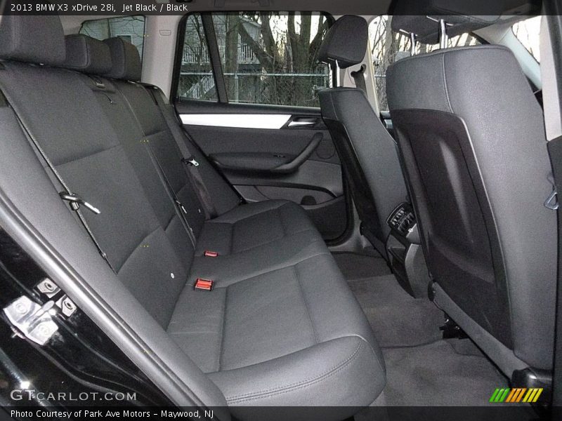 Jet Black / Black 2013 BMW X3 xDrive 28i