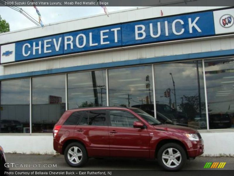 Moab Red Metallic / Beige 2008 Suzuki Grand Vitara Luxury
