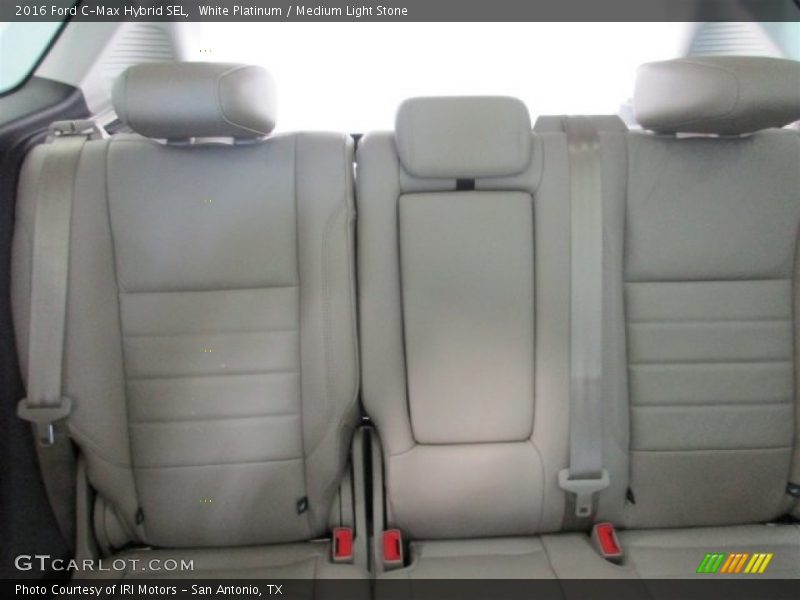 White Platinum / Medium Light Stone 2016 Ford C-Max Hybrid SEL