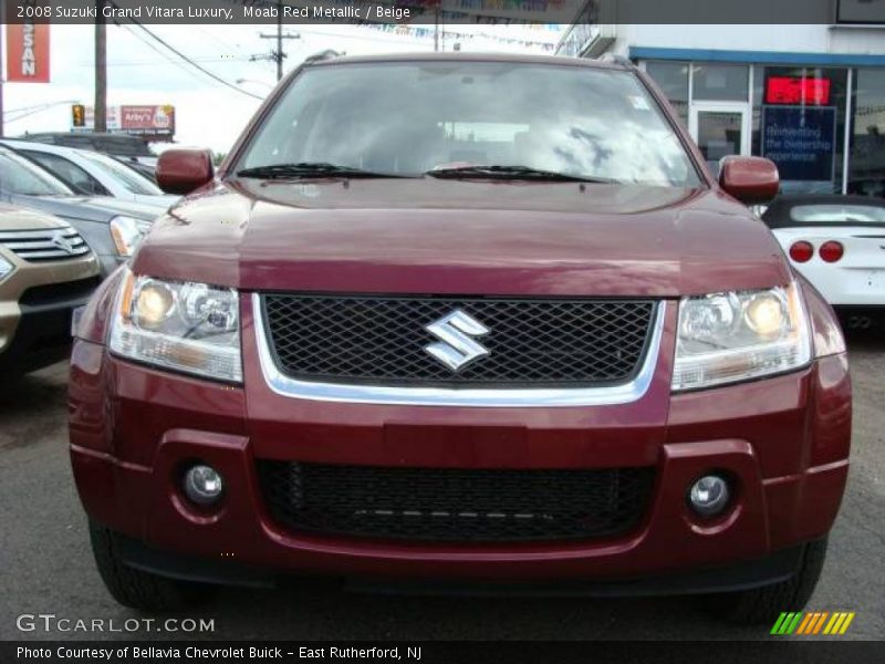 Moab Red Metallic / Beige 2008 Suzuki Grand Vitara Luxury