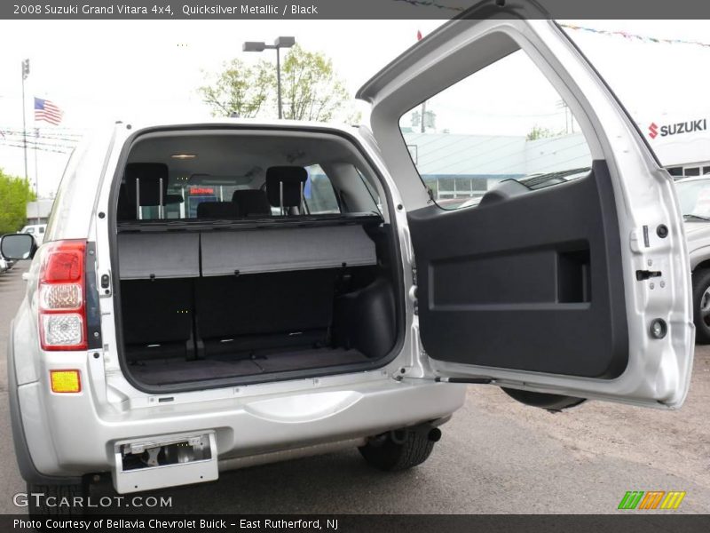 Quicksilver Metallic / Black 2008 Suzuki Grand Vitara 4x4