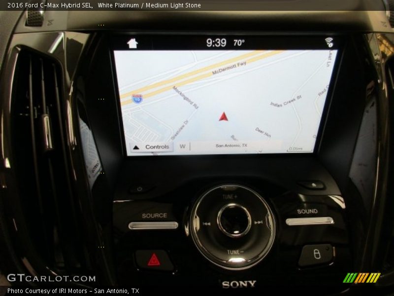 White Platinum / Medium Light Stone 2016 Ford C-Max Hybrid SEL
