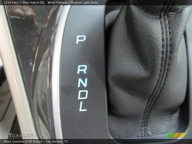 White Platinum / Medium Light Stone 2016 Ford C-Max Hybrid SEL