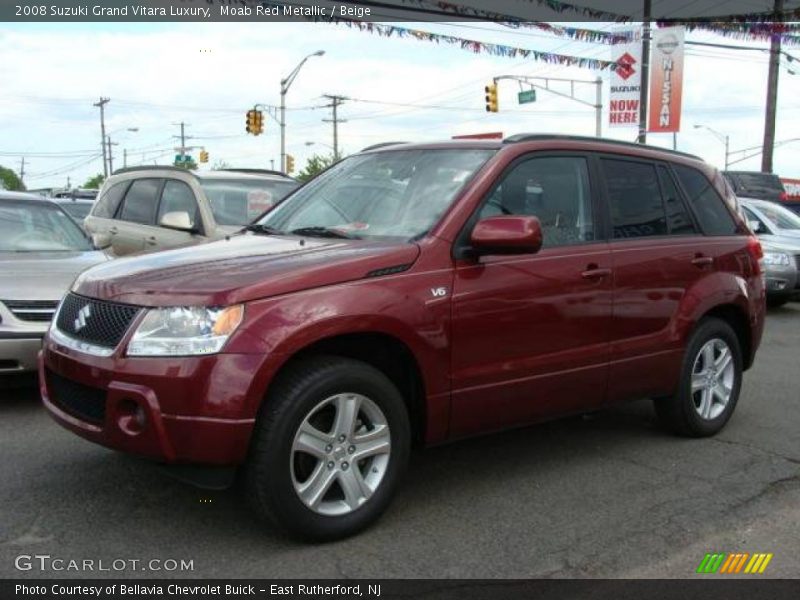 Moab Red Metallic / Beige 2008 Suzuki Grand Vitara Luxury