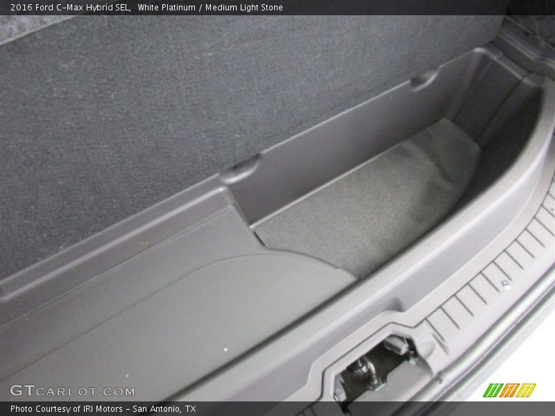 White Platinum / Medium Light Stone 2016 Ford C-Max Hybrid SEL