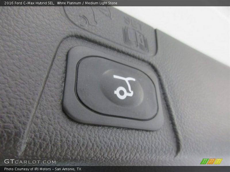 White Platinum / Medium Light Stone 2016 Ford C-Max Hybrid SEL
