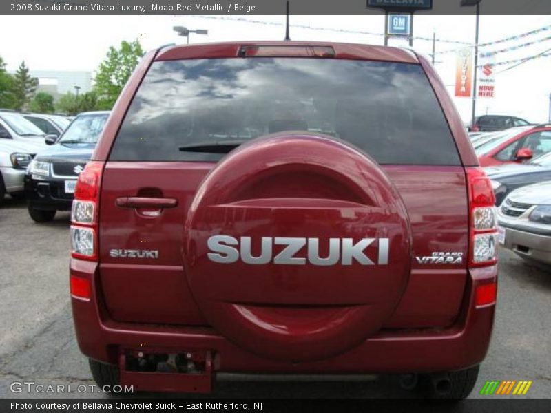 Moab Red Metallic / Beige 2008 Suzuki Grand Vitara Luxury