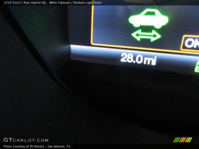 White Platinum / Medium Light Stone 2016 Ford C-Max Hybrid SEL