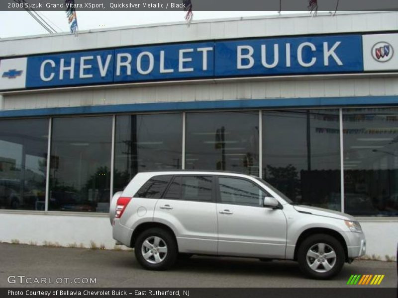 Quicksilver Metallic / Black 2008 Suzuki Grand Vitara XSport