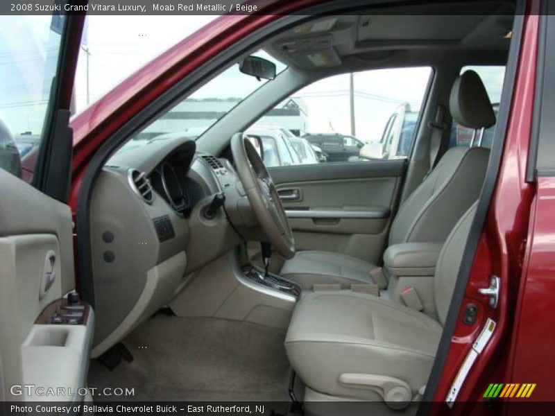Moab Red Metallic / Beige 2008 Suzuki Grand Vitara Luxury