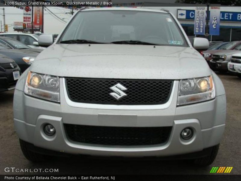 Quicksilver Metallic / Black 2008 Suzuki Grand Vitara XSport