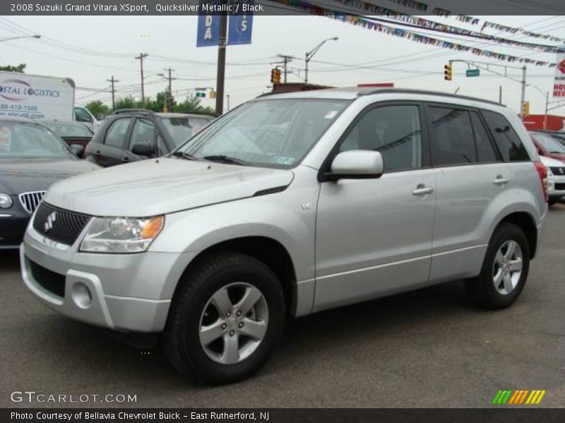 Quicksilver Metallic / Black 2008 Suzuki Grand Vitara XSport