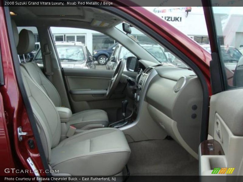 Moab Red Metallic / Beige 2008 Suzuki Grand Vitara Luxury
