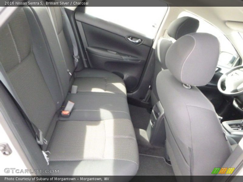 Brilliant Silver / Charcoal 2016 Nissan Sentra S