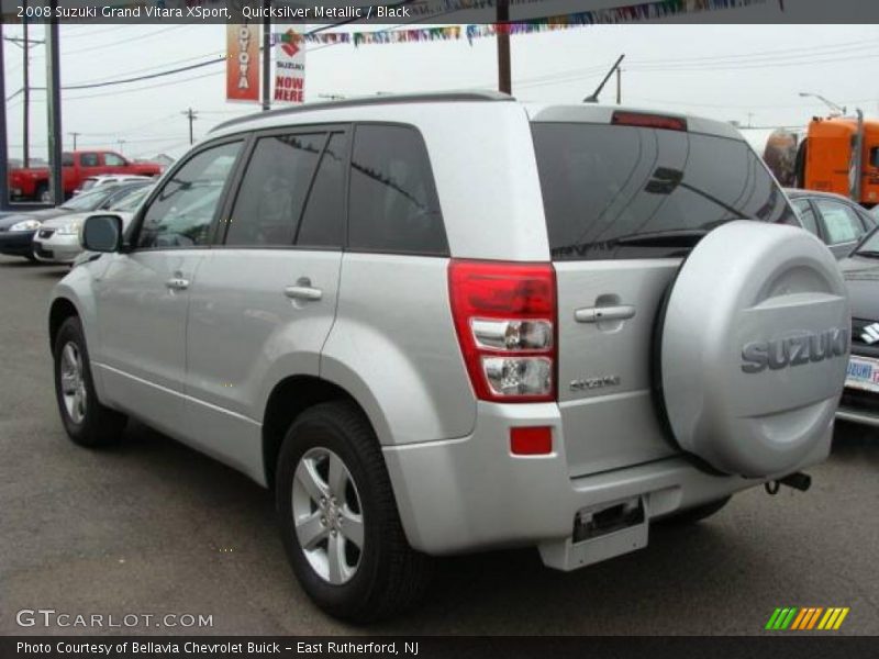 Quicksilver Metallic / Black 2008 Suzuki Grand Vitara XSport