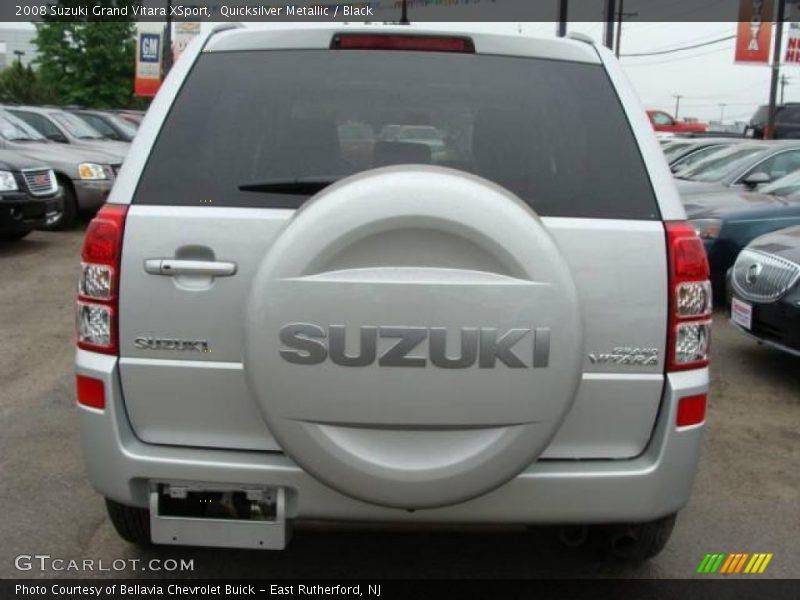 Quicksilver Metallic / Black 2008 Suzuki Grand Vitara XSport