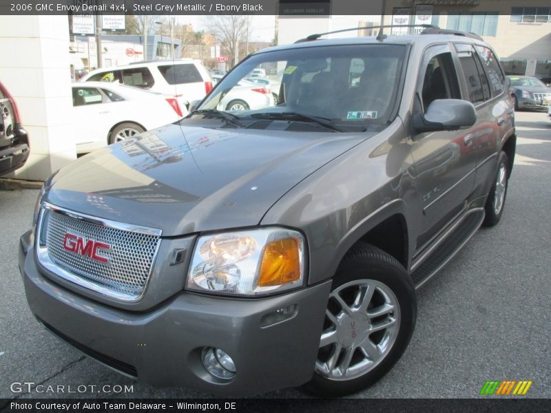 Steel Grey Metallic / Ebony Black 2006 GMC Envoy Denali 4x4
