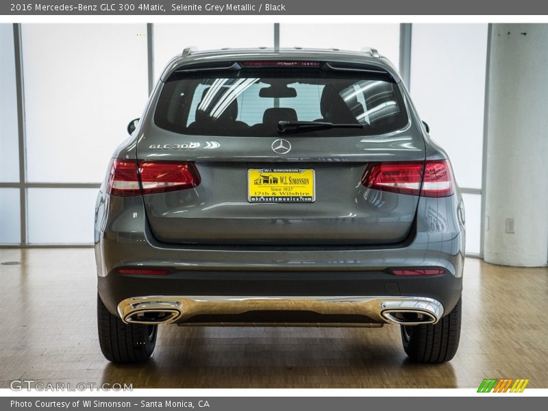 Selenite Grey Metallic / Black 2016 Mercedes-Benz GLC 300 4Matic