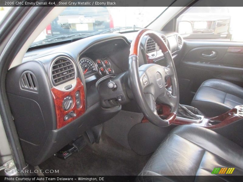 Steel Grey Metallic / Ebony Black 2006 GMC Envoy Denali 4x4