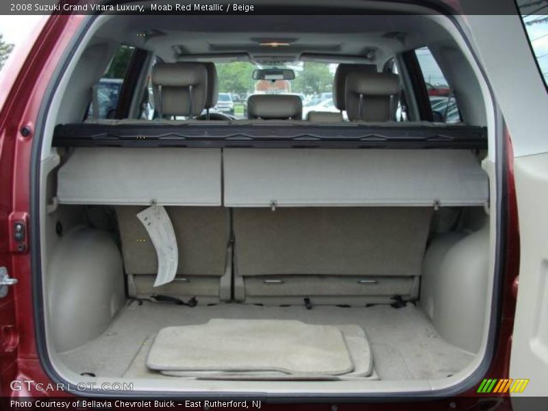 Moab Red Metallic / Beige 2008 Suzuki Grand Vitara Luxury