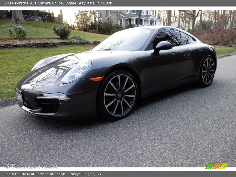 Agate Grey Metallic / Black 2014 Porsche 911 Carrera Coupe